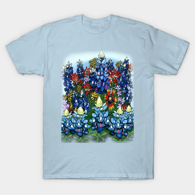 Wildflowers T-Shirt by Kevin Middleton